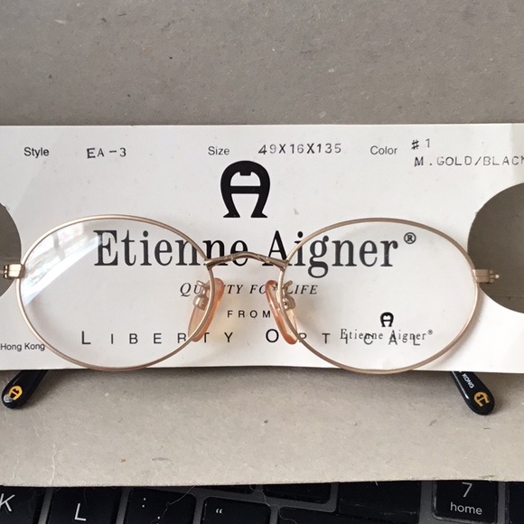 Vtg Etienne Aigner Rx Designer Frames Eyeglasses - Picture 4 of 7